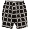 Needles String Cowboy Short-R/C Lawn Cloth/Papillon Plaid Black>Men Shorts
