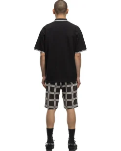 Needles String Cowboy Short-R/C Lawn Cloth/Papillon Plaid Black><noscript><img width=