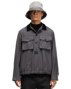 sacai Suiting Pullover Gray><noscript><img width=