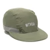 WTAPS T-7/Cap/Nylon. Taffeta. Wtvua Olive Drab>Men Headwear