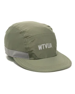WTAPS T-7/Cap/Nylon. Taffeta. Wtvua Olive Drab>Men Headwear