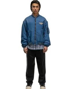 visvim Thorson Marque Blue>Men Outerwear