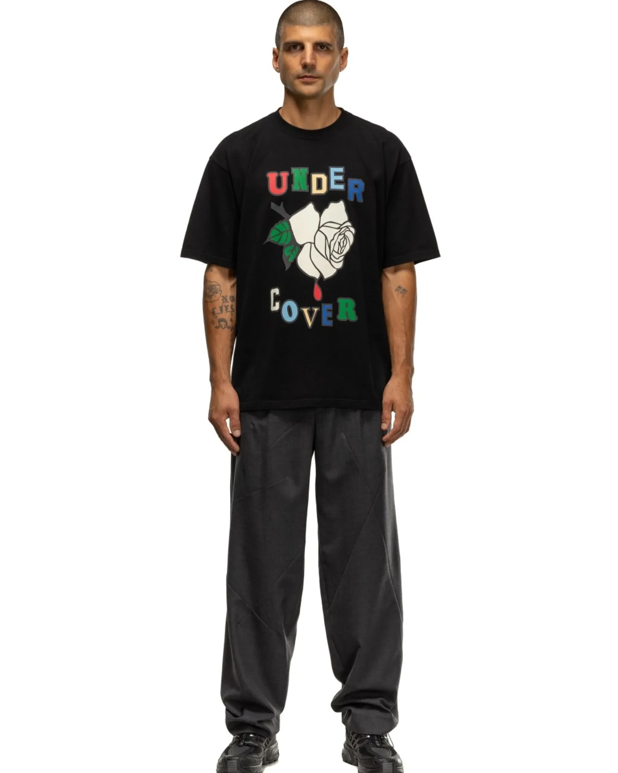 Undercover Uc2C3807 Tee Black>Men T-Shirts