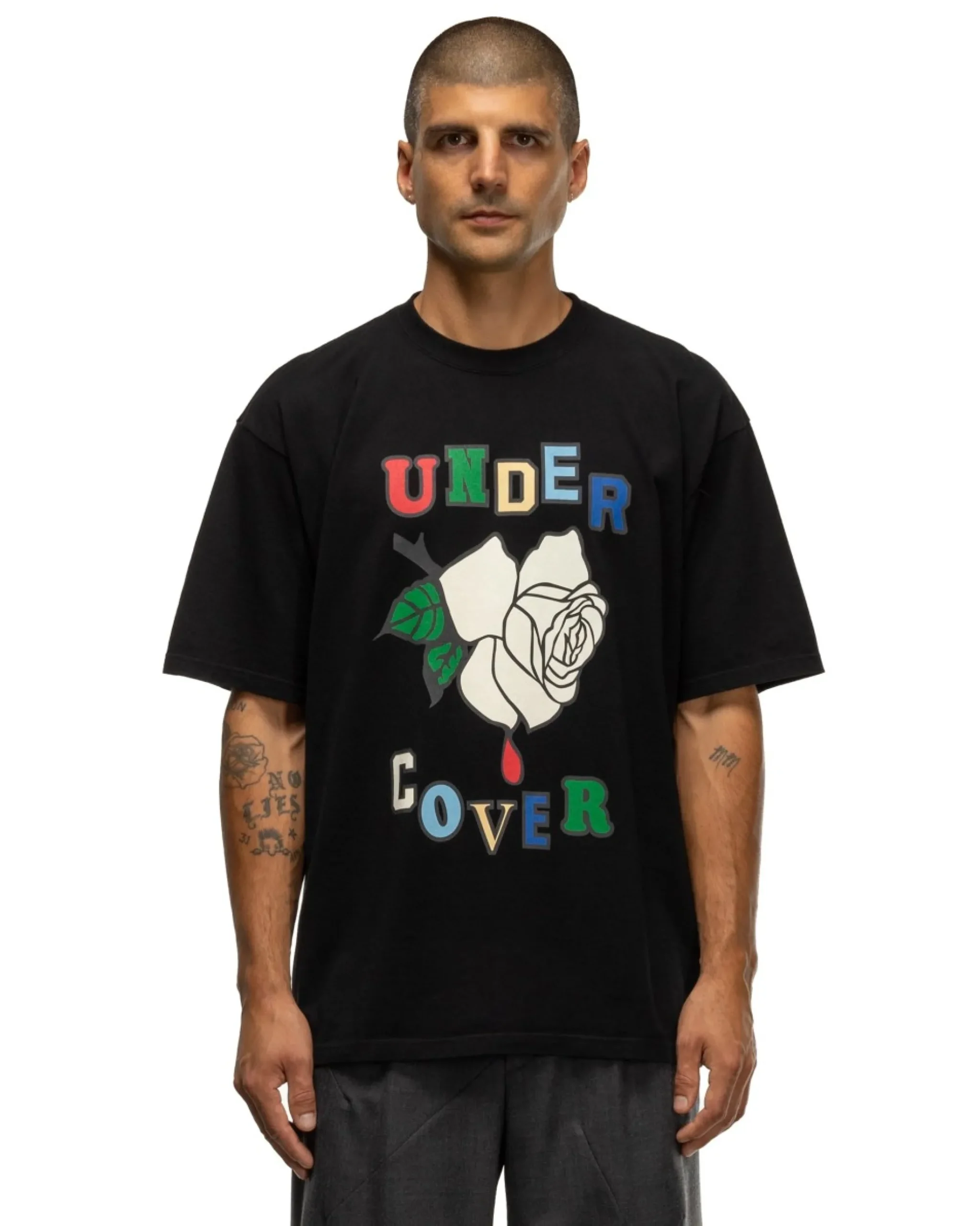 Undercover Uc2C3807 Tee Black>Men T-Shirts