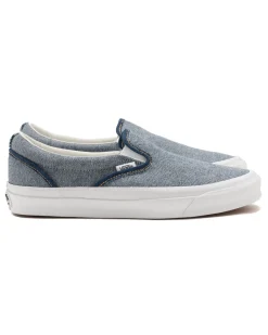 Vans Vault Og Classic Slip-On Lx Denim Indigo>Men Footwear