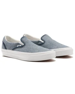 Vans Vault Og Classic Slip-On Lx Denim Indigo>Men Footwear