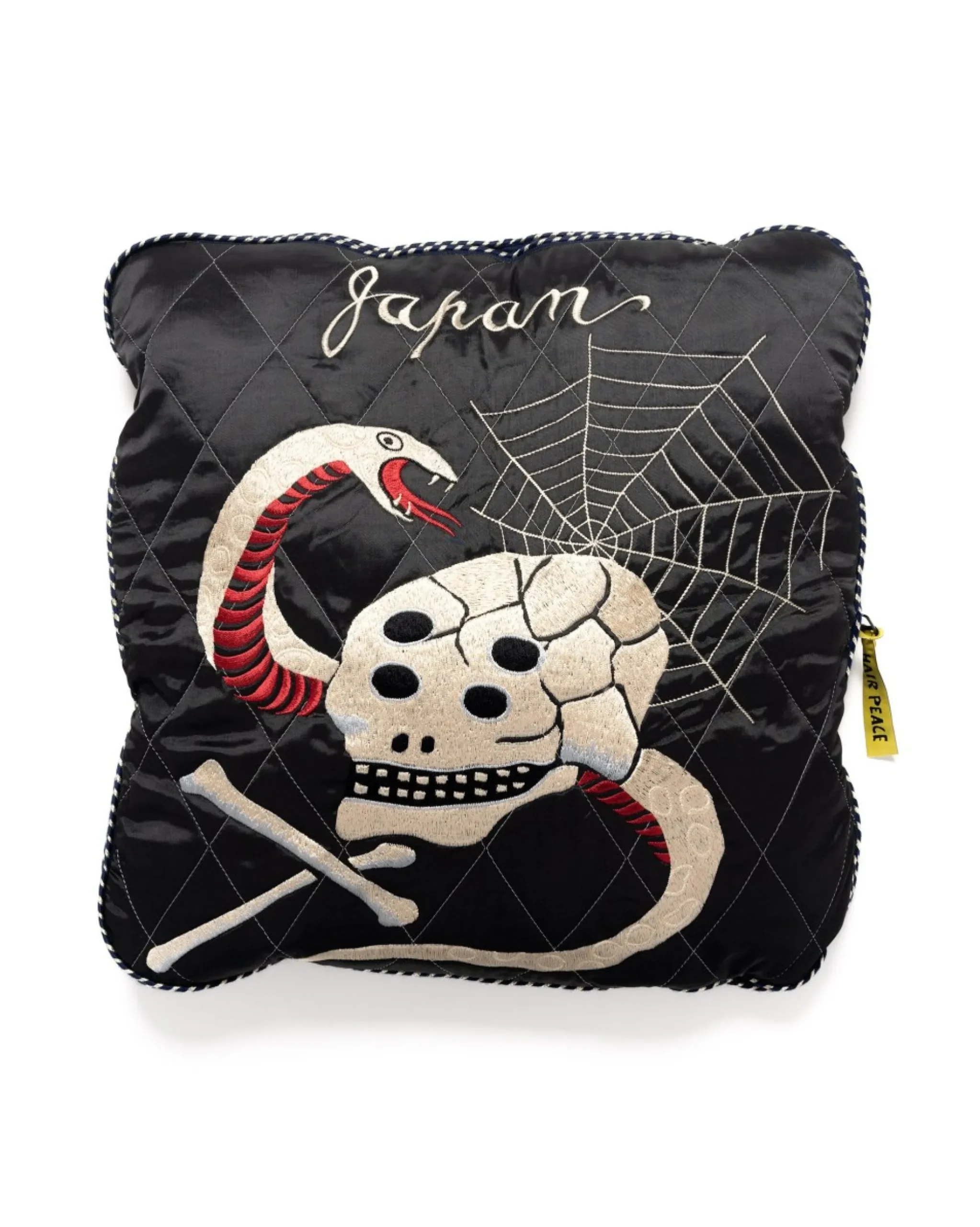 KAPITAL Velveteen Sham Bomber Jkt (Rainskull&Snake) Black>Men Outerwear