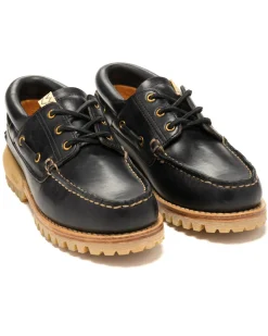 visvim Wallace Deck-Folk Black>Men Footwear