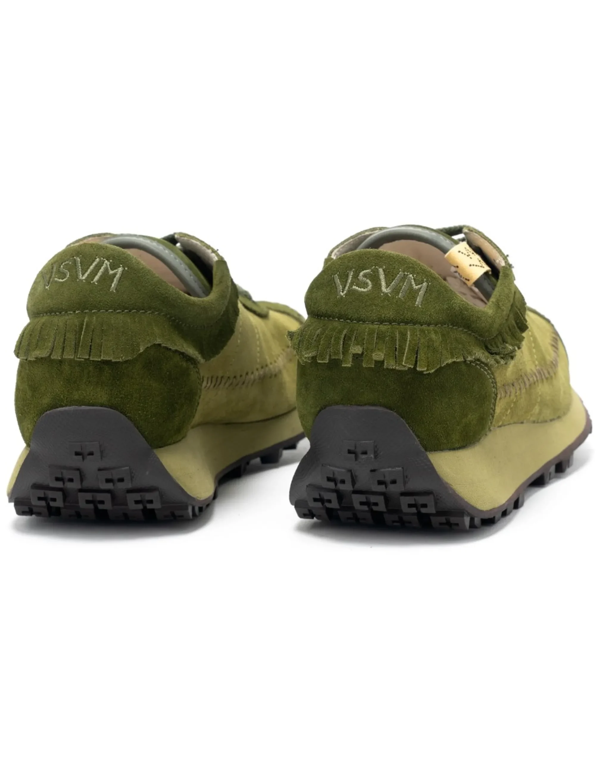 visvim CONTRARY DEPT Walpi Runner Olive>Men Footwear