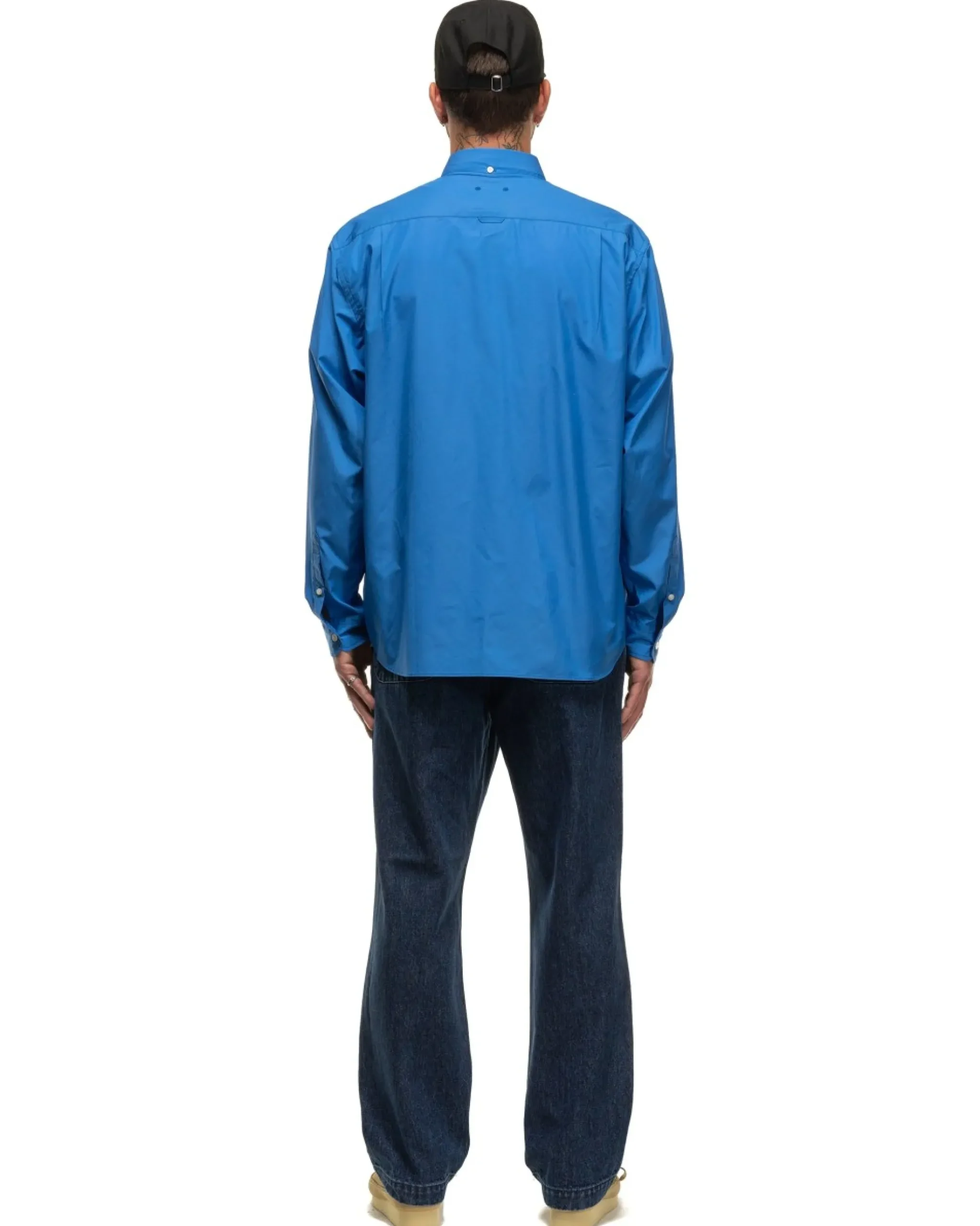 Sophnet. Washed Denim Straight Pants Indigo>Men Bottoms