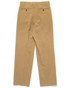 AURALEE Washed Heavy Chino Slacks Light Brown><noscript><img width=