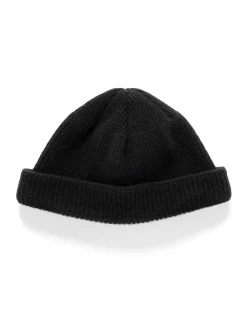 HAVEN Watch Cap-Cashmere Wool Black>Men Headwear