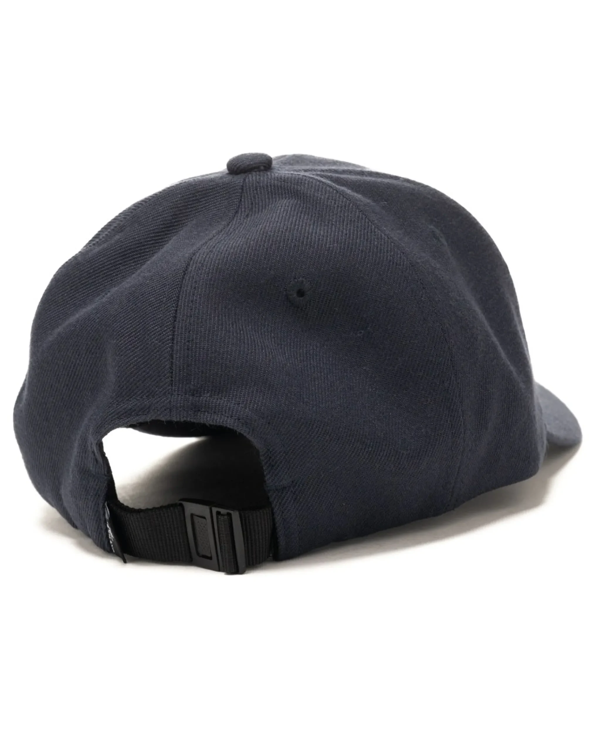 Stone Island Wool/Polyester Gabardine 6 Panel Cap Navy Blue>Men Headwear