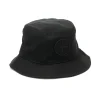 Stone Island Wool/Polyester Gabardine Bucket Hat Black>Men Headwear
