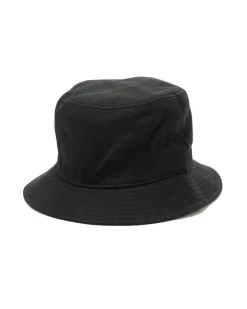 Stone Island Wool/Polyester Gabardine Bucket Hat Black><noscript><img width=