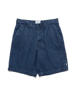 WTAPS Wrks2001/Shorts/Cotton. Denim Indigo>Men Shorts