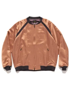 Needles W.S.S. Jacket-Ta/Li Sateen Pink>Men Outerwear