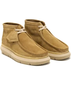 sacai X Clarks Hybrid Wallabee Beige>Men Footwear